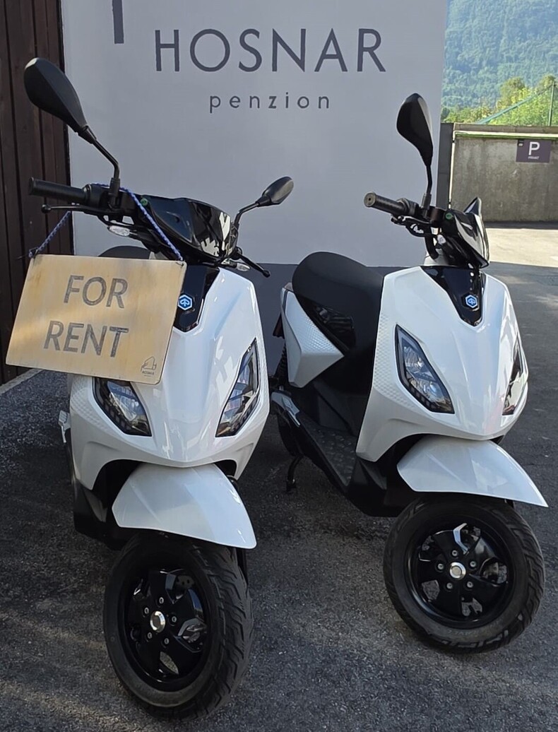 Scooter rental in Bovec